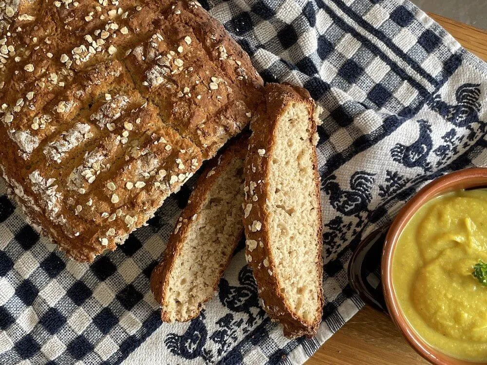 Gluten-Free Brown Soda Bread