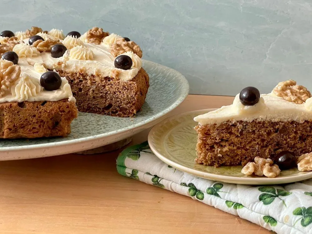 Gluten-Free Coffee & Walnut Cake