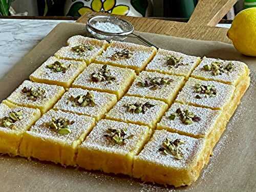 Gluten-Free Lemon Curd Slice
