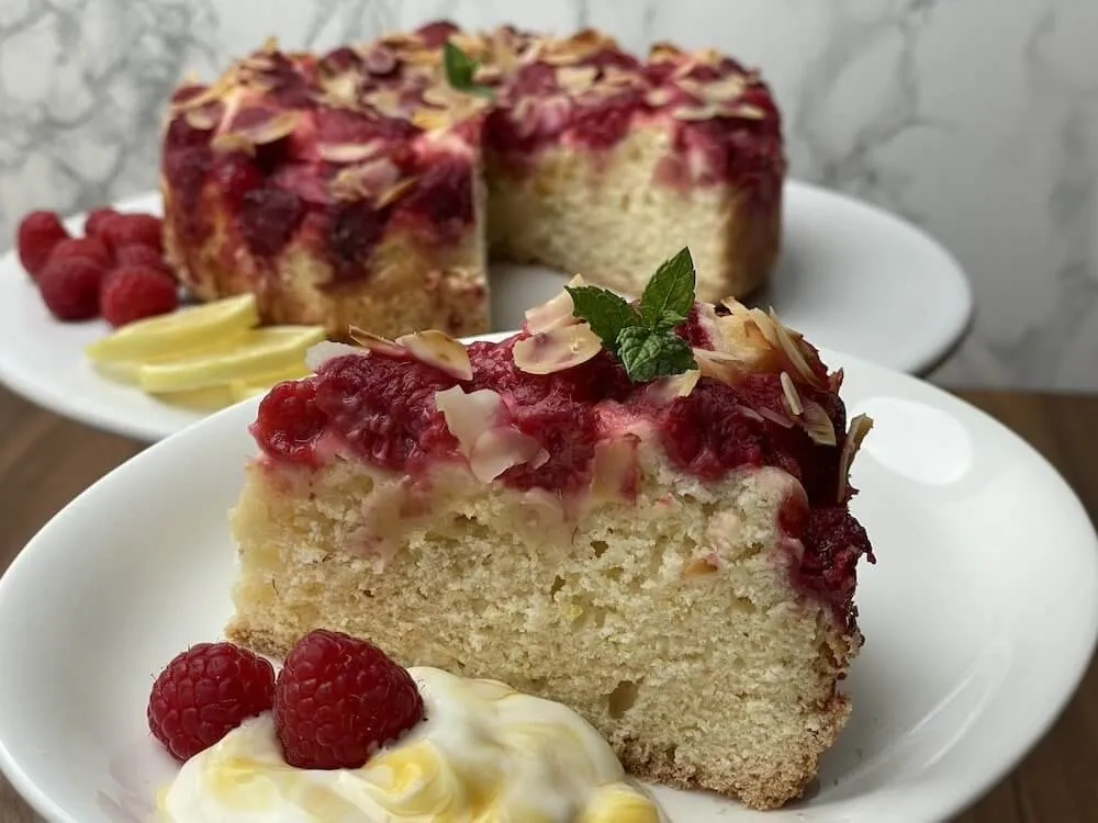 Gluten-Free Raspberry Summer Cake