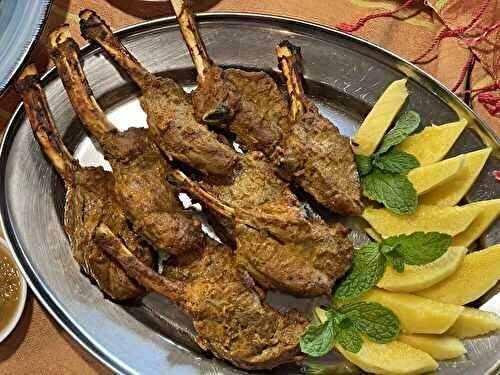 Grilled Tandoori Lamb