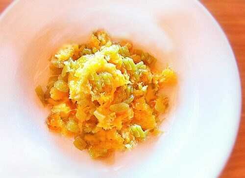 Acorn Squash with Green Chiles and Equal Love