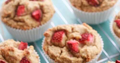 Gluten-Free Goddess Whole Grain Strawberry Muffins