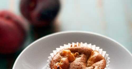 Gluten-Free Peach Muffins with Almond Flour
