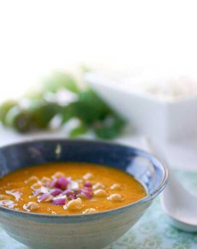 Mulligatawny Soup with Jasmine Rice