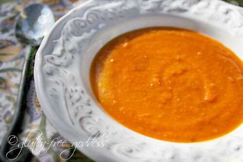 Sweet Potato Soup with Ginger