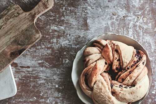 Babka inspired chocolate chip glutenfree bread