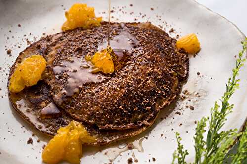 Gluten free Banana Pancakes Recipe. Simple healthy breakfast idea