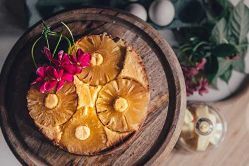 Gluten-free Upside Down Pineapple Cake Recipe - Gluten Free Indian