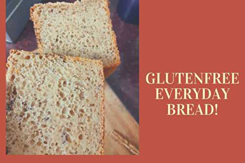 Glutenfree sandwich bread- eggless