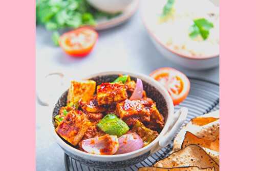 Kadhai Tofu Recipe | Gluten Free Indian