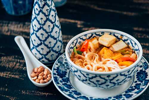Thai Vegan Red Curry Recipe | Gluten Free and made fresh from scratch.