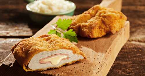 Air Fryer Cordon Bleu Chicken
