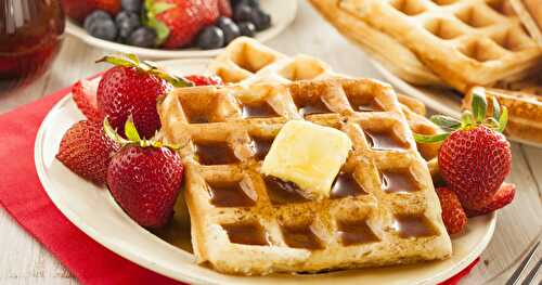 Applesauce Waffles