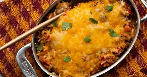 Beef and Bean Taco Casserole