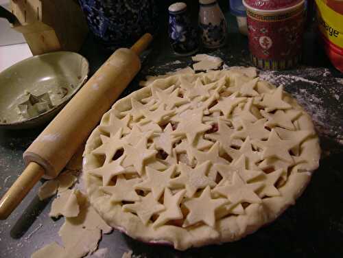 Bourbon-Pear Pie