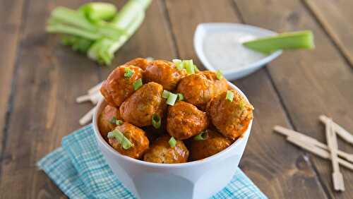 Buffalo Chicken Meatballs