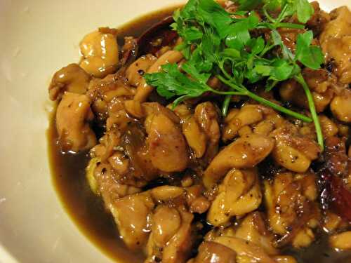 Caramelized Black Pepper Chicken
