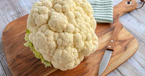 Cauliflower with Turmeric and Ginger