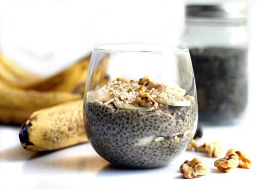 Chocolate Chia Breakfast Pudding