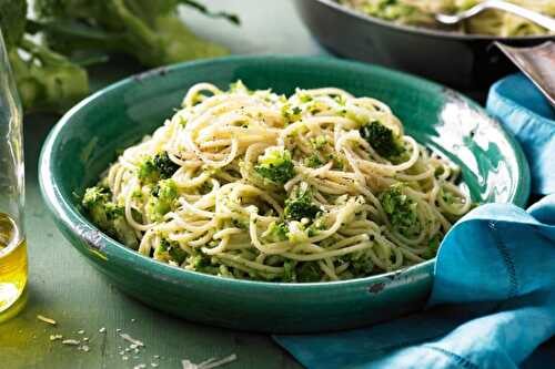 Easy Broccoli Spaghetti
