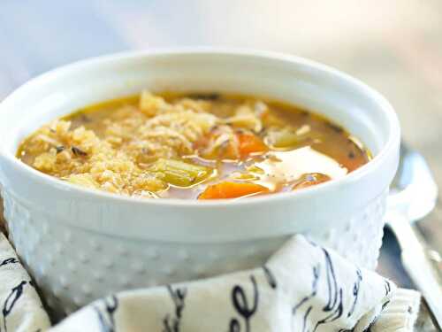 Easy Chicken Quinoa Soup