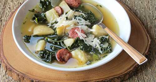 Easy Potato Kale Soup