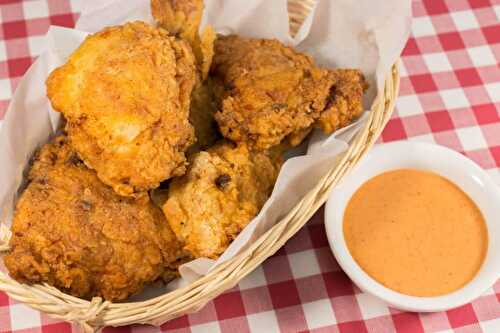 Extra-Crispy Spicy Fried Chicken with Delta Sauce