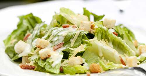 Garlicky Caesar Salad