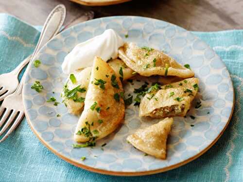 Green Garlic Pierogi