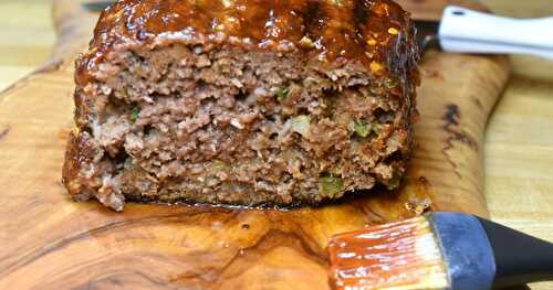 Grilled BBQ Meatloaf