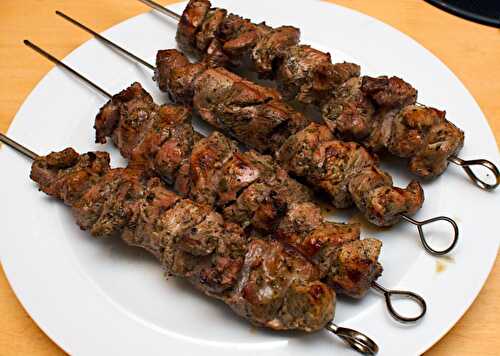 Grilled Steak Souvlaki