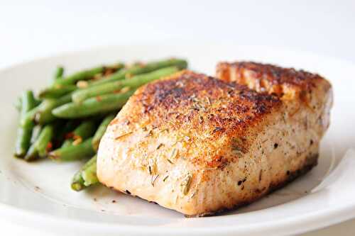 Herbed Salmon Steaks