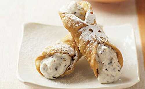 Homemade Cannoli