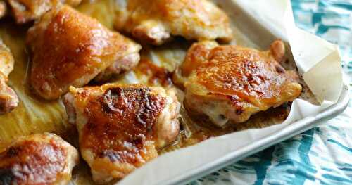 Honey Mustard Chicken Thighs
