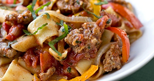 Italian Drunken Noodles