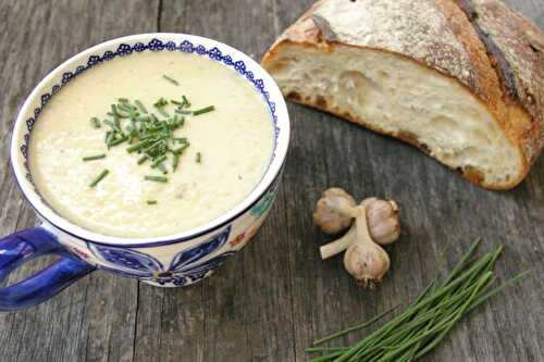 James Beard’s Garlic Soup Recipe