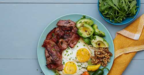 Keto Bacon and Eggs