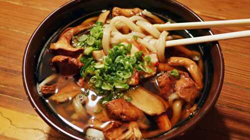 Miso Soup Udon Noodles