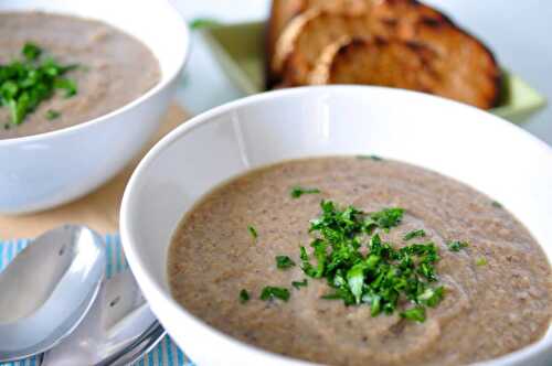 Mushroom & Chia Soup