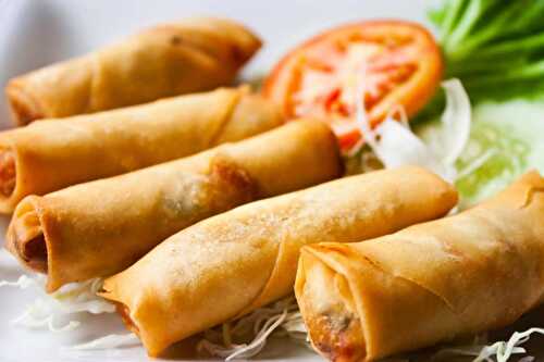 Mushroom Spring Rolls