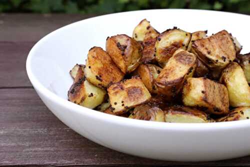 Mustard-Roasted Potatoes