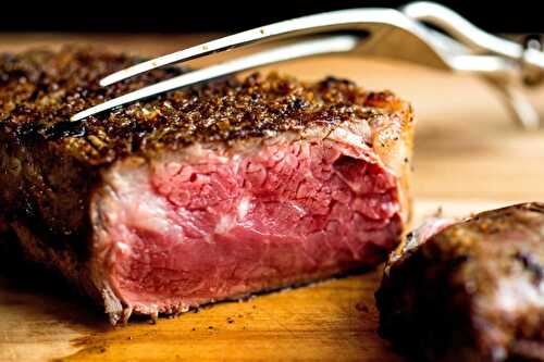 Pan-Seared Rib-Eye