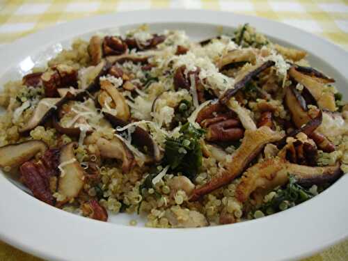 Quinoa With Shiitakes