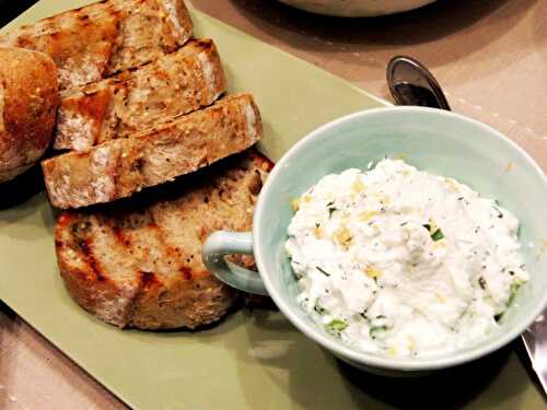 Ricotta and Parmesan Spread