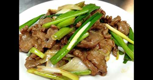 Scallion Beef