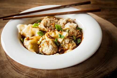 Sichuan Pork Wontons – Chao Shou