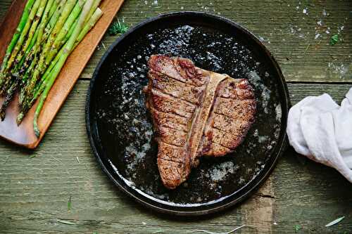 Simple Pan-Roasted Porterhouse Steak