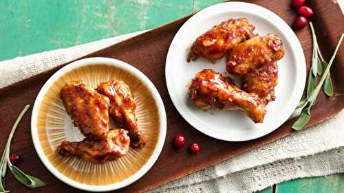 Slow Cooker Mahogany Chicken Wings