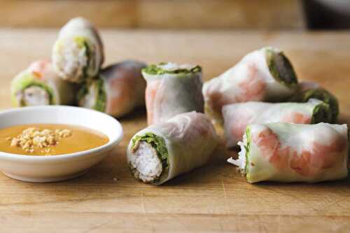 Thai Shrimp Spring Rolls